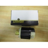 Leviton 2361 Plug Black 20A-125250V