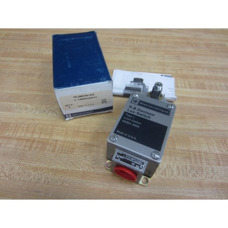 Telemecanique L100WS-2M1 Limit Switch 16163 R.B. Denison Gould