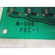 Mori Seiki M-006 Relay Circuit Board PRC-1 9 White Indicators - Used