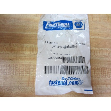 Fastenal 1126114 14" x 1 " Bright Pull Dowel (Pack of 5)