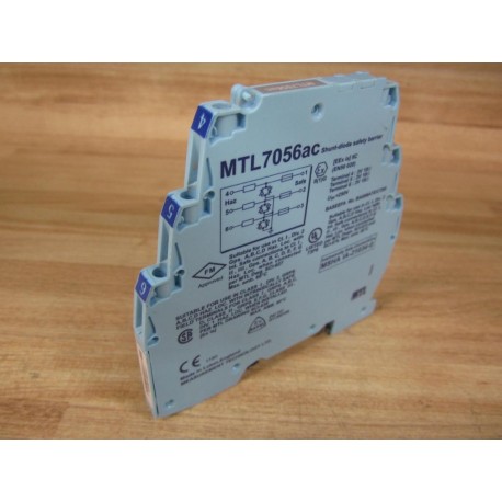 MTL MTL7056AC Shunt Diode Safety Barrier - Used