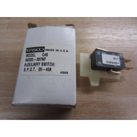 Fasco C4S Auxillary Switch 34220-337NF