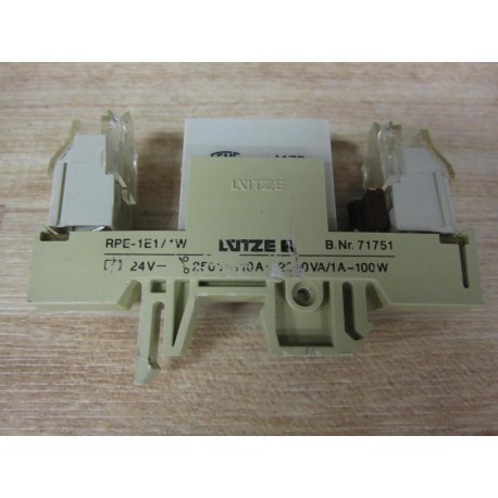 Lutze 71751 Relay RPE-1E1*W - Used