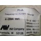 AW Company FI-A Frequency-to-Current Converter 4-20MA Out No covers - Used