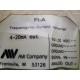 AW Company FI-A Frequency-to-Current Converter 4-20MA Out - Used