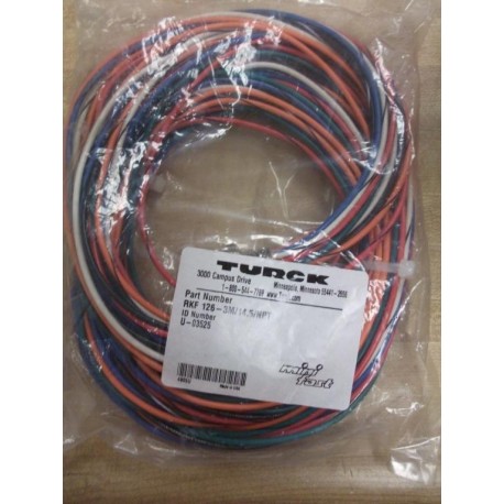Turck RKF1263M145NPT Cable U-03525