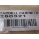 Cardell Cabinets 250321 Fitting - New No Box