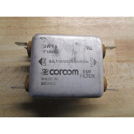 Corcom 3W1A EMI Filter - Used