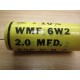 Cornell Dubilier WMF-6W2 Capacitor 2.0 MFD 600VDC - New No Box