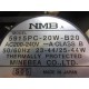 NMB 5915PC-20W-B20 Cooling Fan 5915PC-20WB20-S05 - New No Box