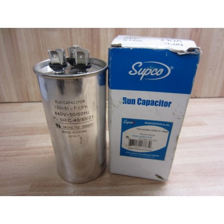 Supco CD50+5X440R Run Capacitor CD50+5X440R