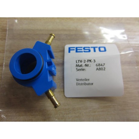 Festo LTV-2-PK-3 Distributor 6847