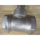 FNW 17B 200-K Stainless Steel Globe Valve 17B200K - New No Box