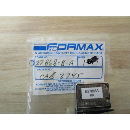 Formax 27868-B-A Connector B27868A