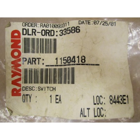Raymond RA010093311 Switch