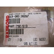 Raymond 792-513 Elbow Fitting