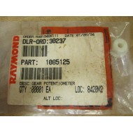 Raymond 1085125 Potentiometer Gear