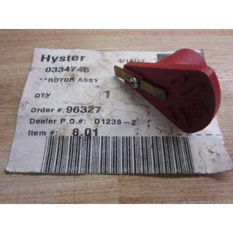 Hyster 0334745 Rotor Assembly Hy-0334745
