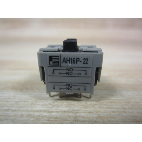 Fuji Electric AH16P-22 16mm Push Button Switch AH16P22 - New No Box