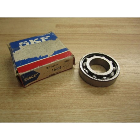 SKF 16003 Deep Groove Ball Bearing