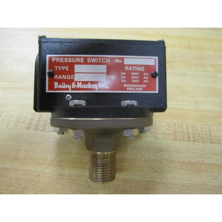 Bailey And Mackey M8353 165 Pressure Switch - New No Box