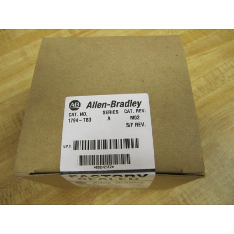 Allen Bradley 1794-TB3 Terminal Base 1794TB3 Series A