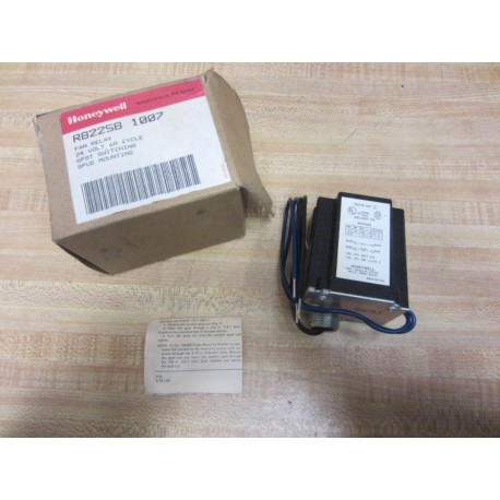 Honeywell R8225B-1007 Fan Relay R8225B1007