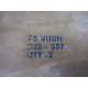 75 VITON 357 75VITON357 O-Ring Size 357 (Pack of 2)