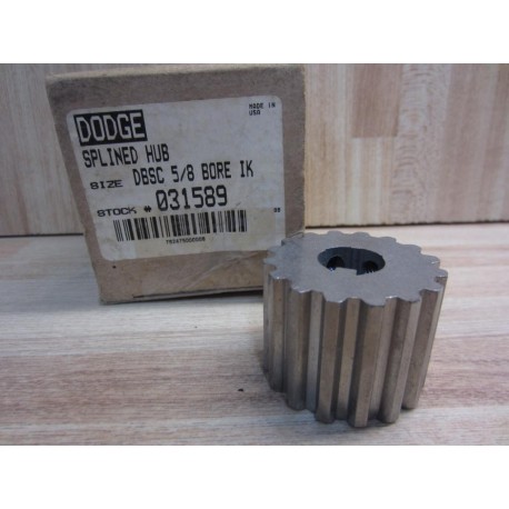 Dodge 031589 Splined Hub