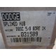 Dodge 031589 Splined Hub