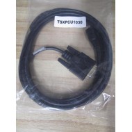 Telemecanique TSX-PCU-1030 Cable 2.5M TSXPCU1030 Black