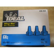 Ideal 30-454 Blue Wing-Nut Wire Connector (Pack of 25)