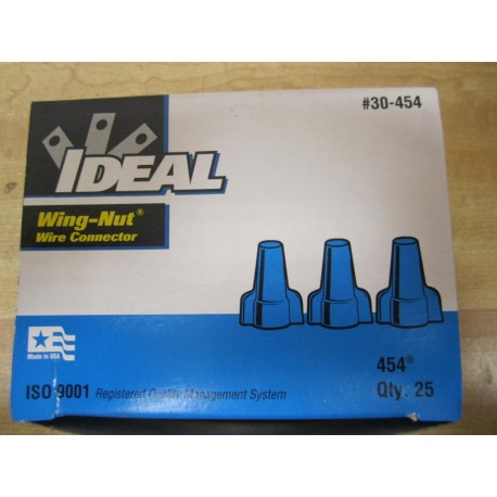 Ideal 30-454 Blue Wing-Nut Wire Connector (Pack of 25)