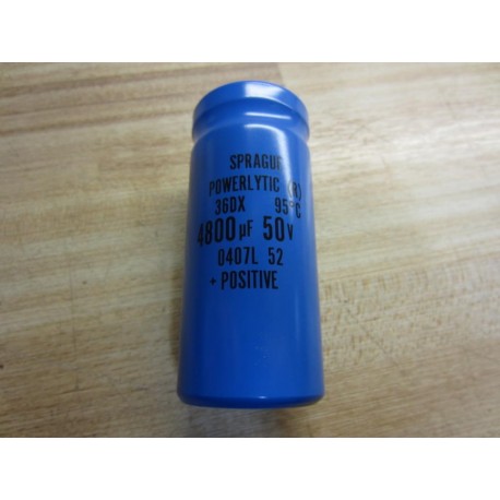 Sprague 36DX0407L52 Capacitor - New No Box