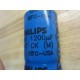 Philips 3407 CK Capacitor 1200µF 200V - New No Box