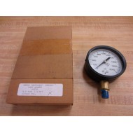 Marsh Instrument H0276 3.5 Qual 14 NPT Pressure Gauge