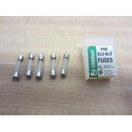 Littelfuse 3AG 1A 315 Slo-Blo Fuse 1A 3AG1A315 (Pack of 5)