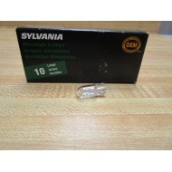 Sylvania 657 Miniature Lamp Light Bulb (Pack of 10)