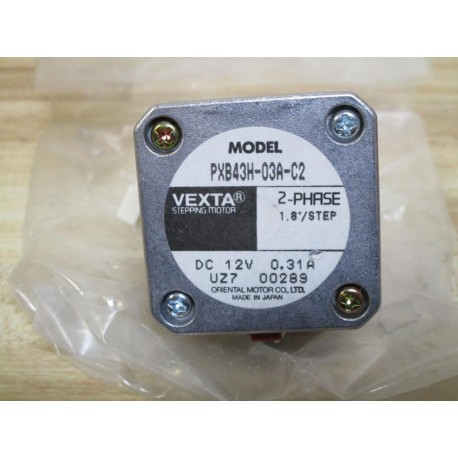 Vexta PXB43H03AC2 PXB43H-03A-C2 Stepper Motor pxb43h03ac2