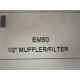 Parker EM50 12 MufflerFilter (Pack of 3)