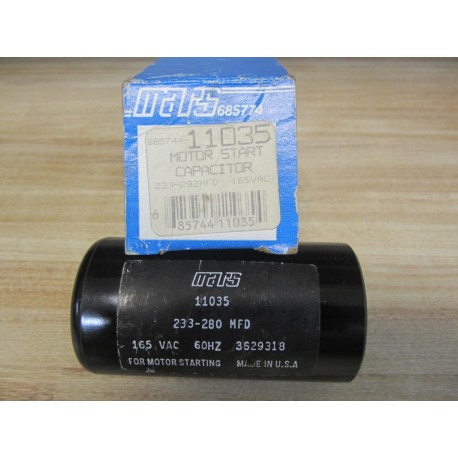 Mars 11035 Round Motor Start Capacitor 685774-11035