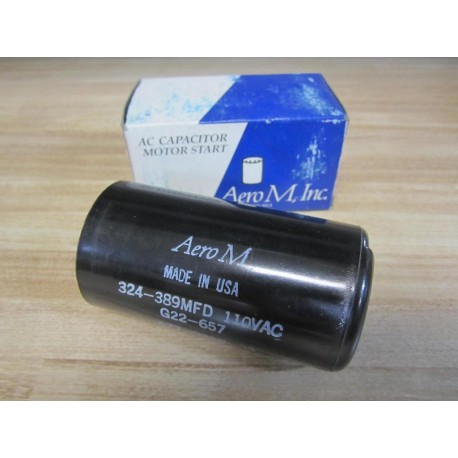 Aero M G22-657 Capacitor G22657 324-389 MFD