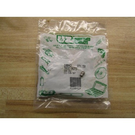 UZ Engineered Products 10042 Tric Nuts (Pack of 50)