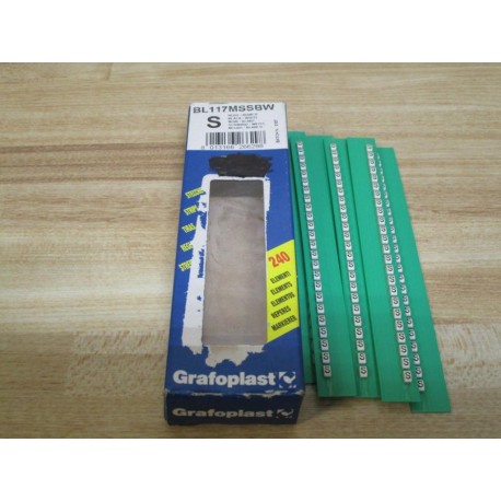 Grafoplast BL117MSSBW Label S (Pack of 7)