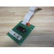 Indramat 109-468-4215b-2 PC Board 109-468-4215a-2 WRibbon Cable - Used