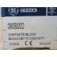 General Electric 080B20D Contacts Block