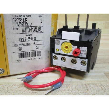 General Electric CR7G1WB Overload Relay CR7G1WB