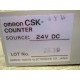 Omron CSK-4YW Counter CSK4YW - Used