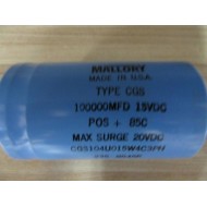 Mallory CGS104U015W4C3PH Capacitor - New No Box