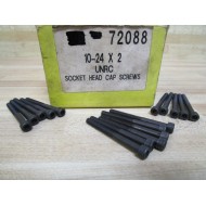 Holo-krome 72088 10-24 X 2 UNRC Socket Head Cap Screws (Pack of 16)